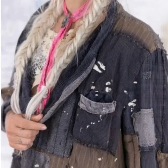 Magnolia Pearl Charlotte Shawl Collar Coat Pioneer - NWOT - Picture 6 of 11